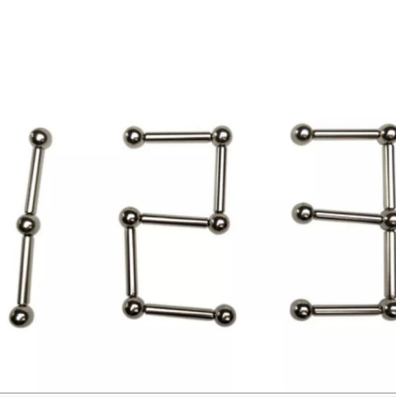 Magnetic Rods & Balls Puzzle Set in Tin can NEW - Picture 6 of 8